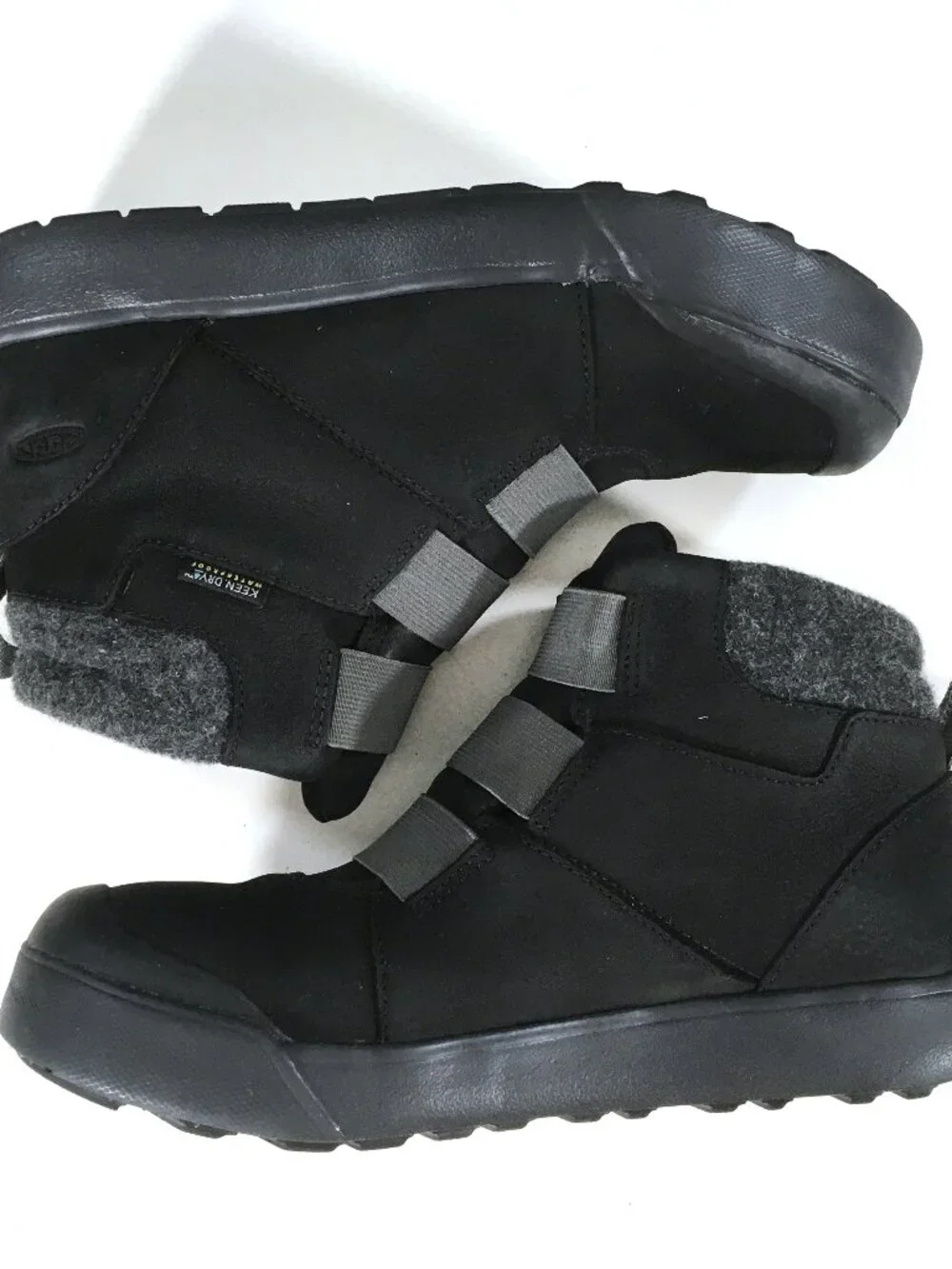 Keen Elle Waterproof Insulated Winter Boots Womens Size 7 Black 1026712